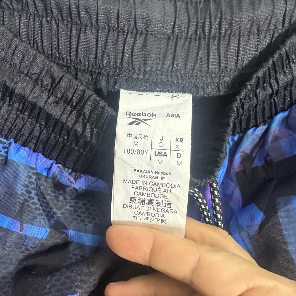 Reebok Men's Multicolor Graphic Joggers - Picture 7 of 10